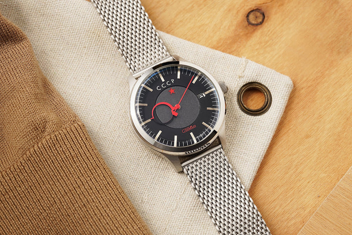 Kamzolkin Automatic Silver / Black Dial | Black Dial