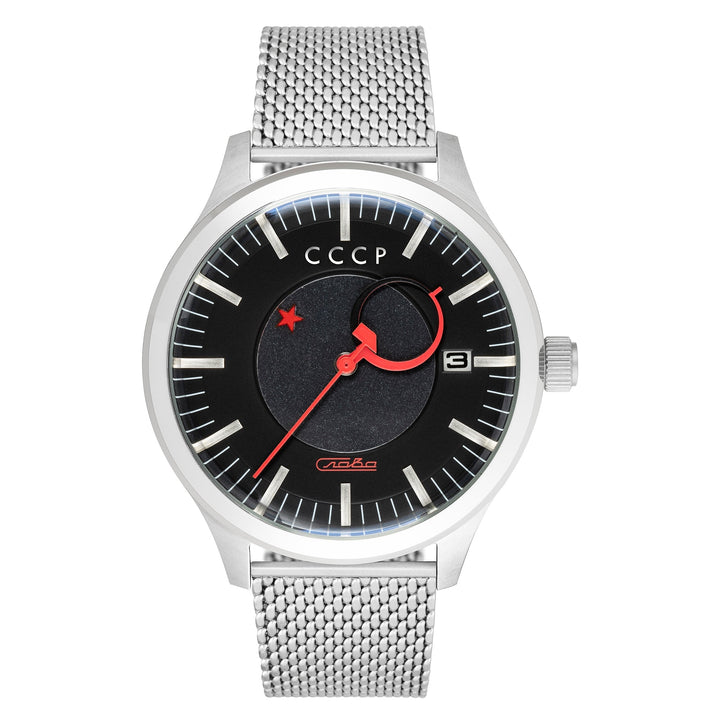 Kamzolkin Automatic Silver / Black Dial | Black Dial