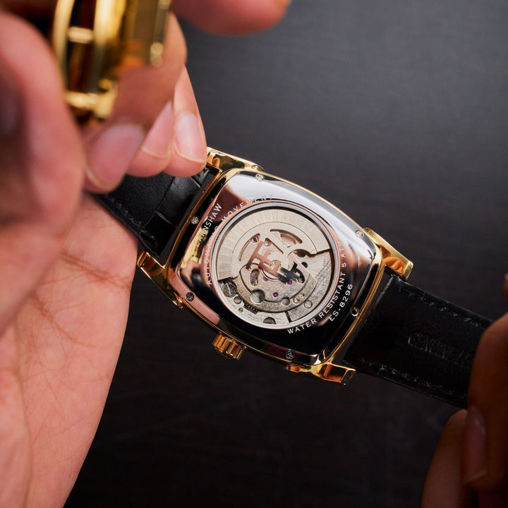 Heritage Kensington Multifunction Automatic White / Black Leather | White Dial