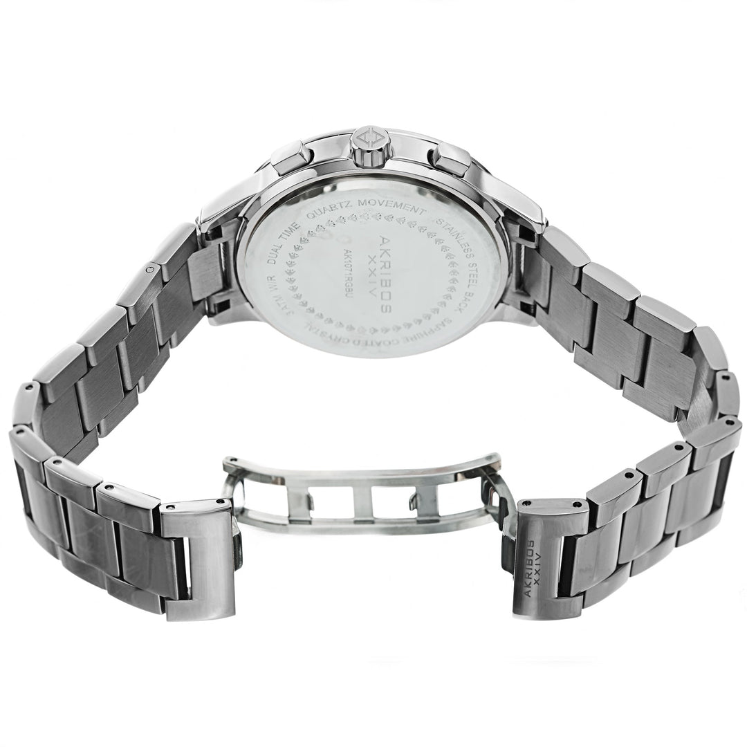AK1071SSBU-Casual Silver/Stainless Steel | Blue Dial
