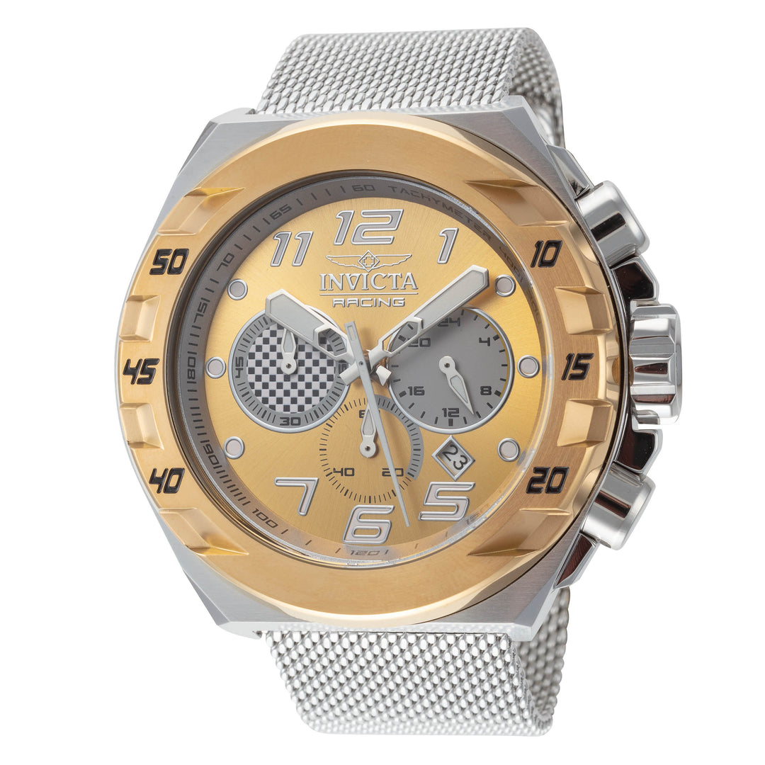 Racing 48 mm / Gold / Silver Gold Dial