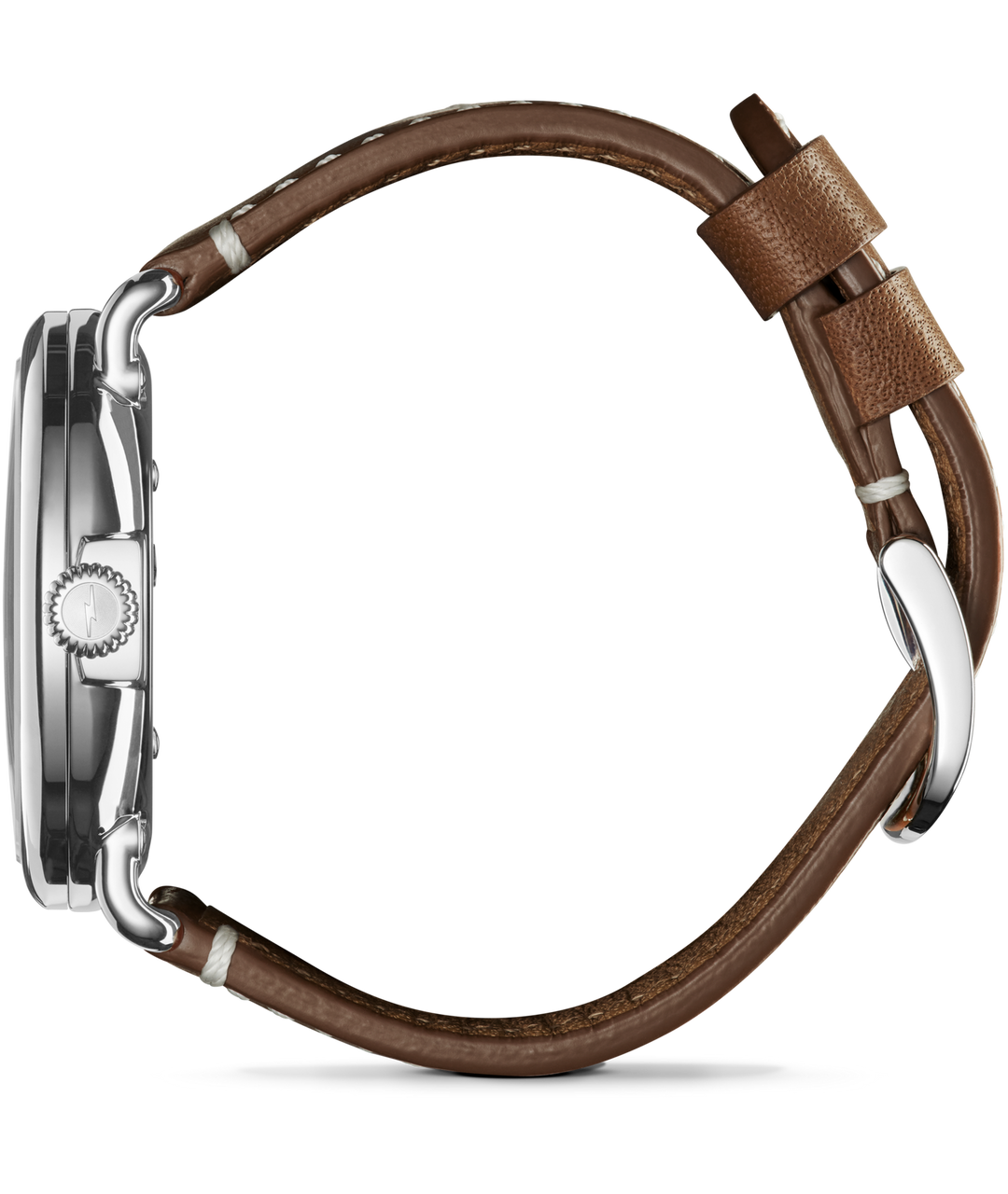 Runwell Watch Cream Dial / Brown Leather Strap