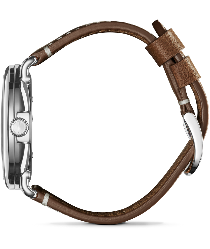 Runwell Watch Cream Dial / Brown Leather Strap