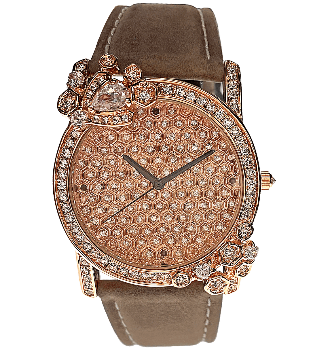 ROYALE Rosetone/Brown | Rose tone Dial