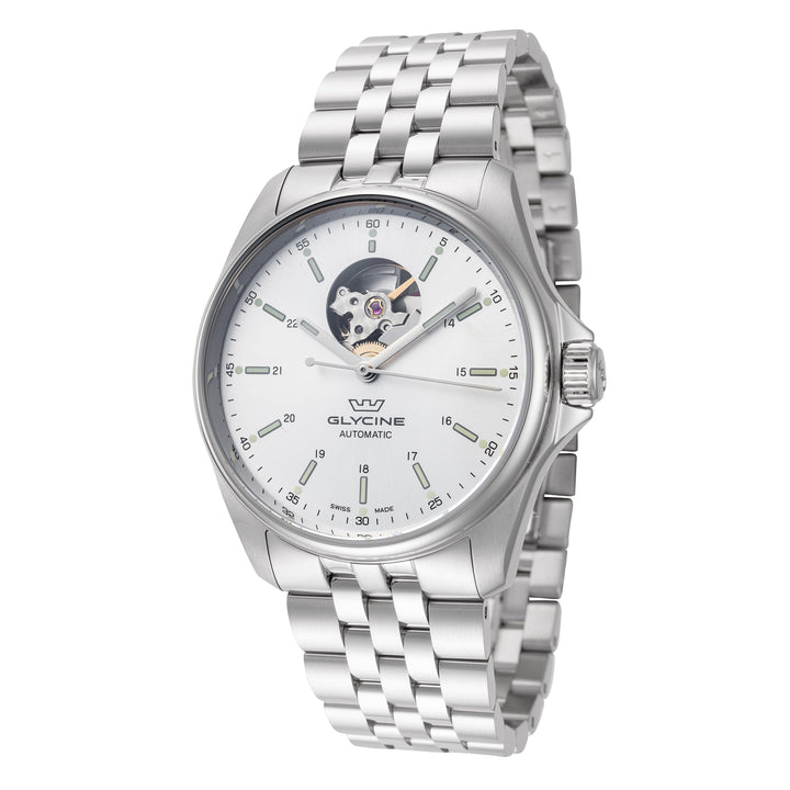 Combat Classic 40 mm / Silver / Silver Silver Dial