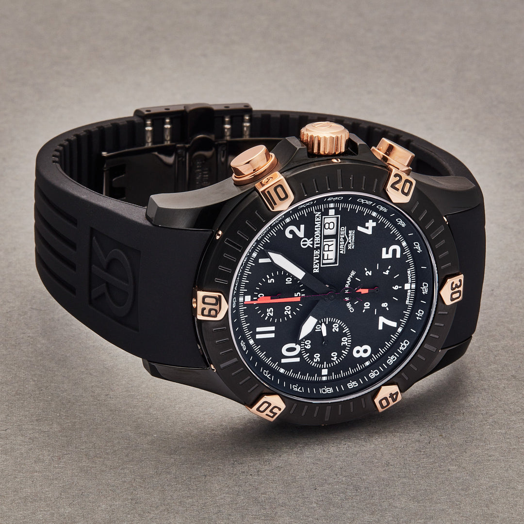 Air speed 16071.6884 / Black | Black Dial
