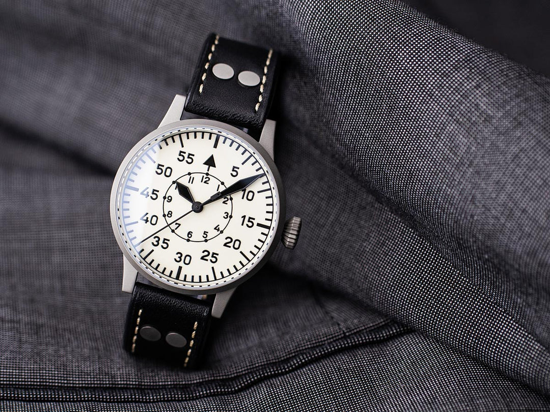 Wien 39 Type B Lume Dial / Handwinding Lume White Dial