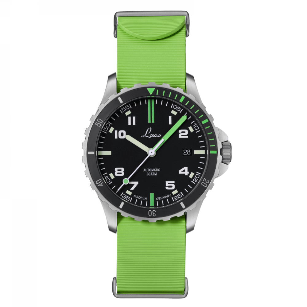 Squad Watch Amazonas 42mm Rubber Strap / Black Dial