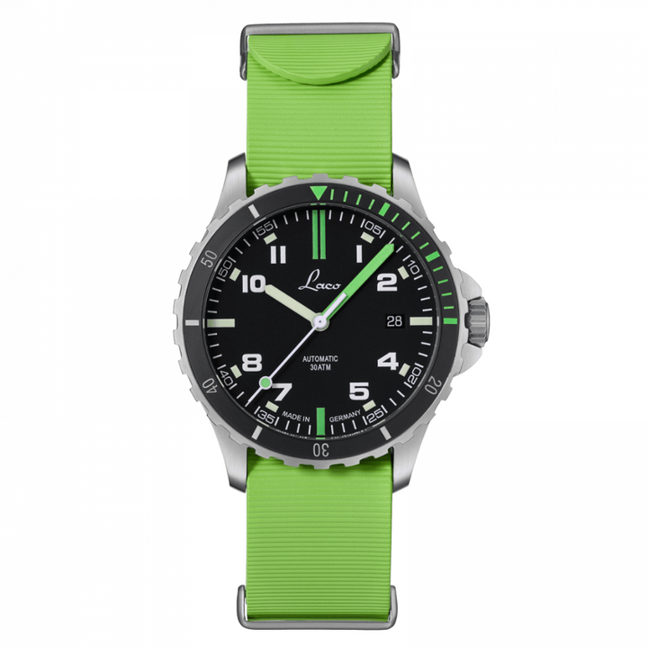Squad Watch Amazonas 42mm Rubber Strap / Black Dial
