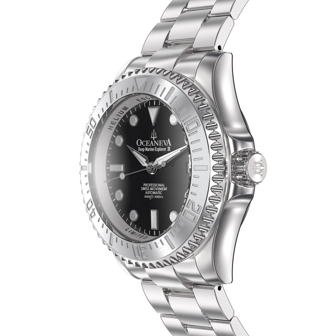 Deep Marine Explorer III – Black Dial