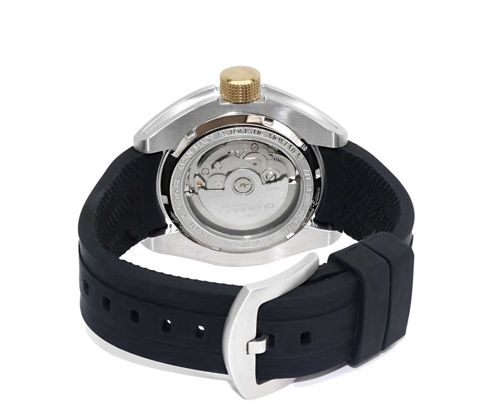 FreeZone-Auto Black/Gold tone | Black Dial