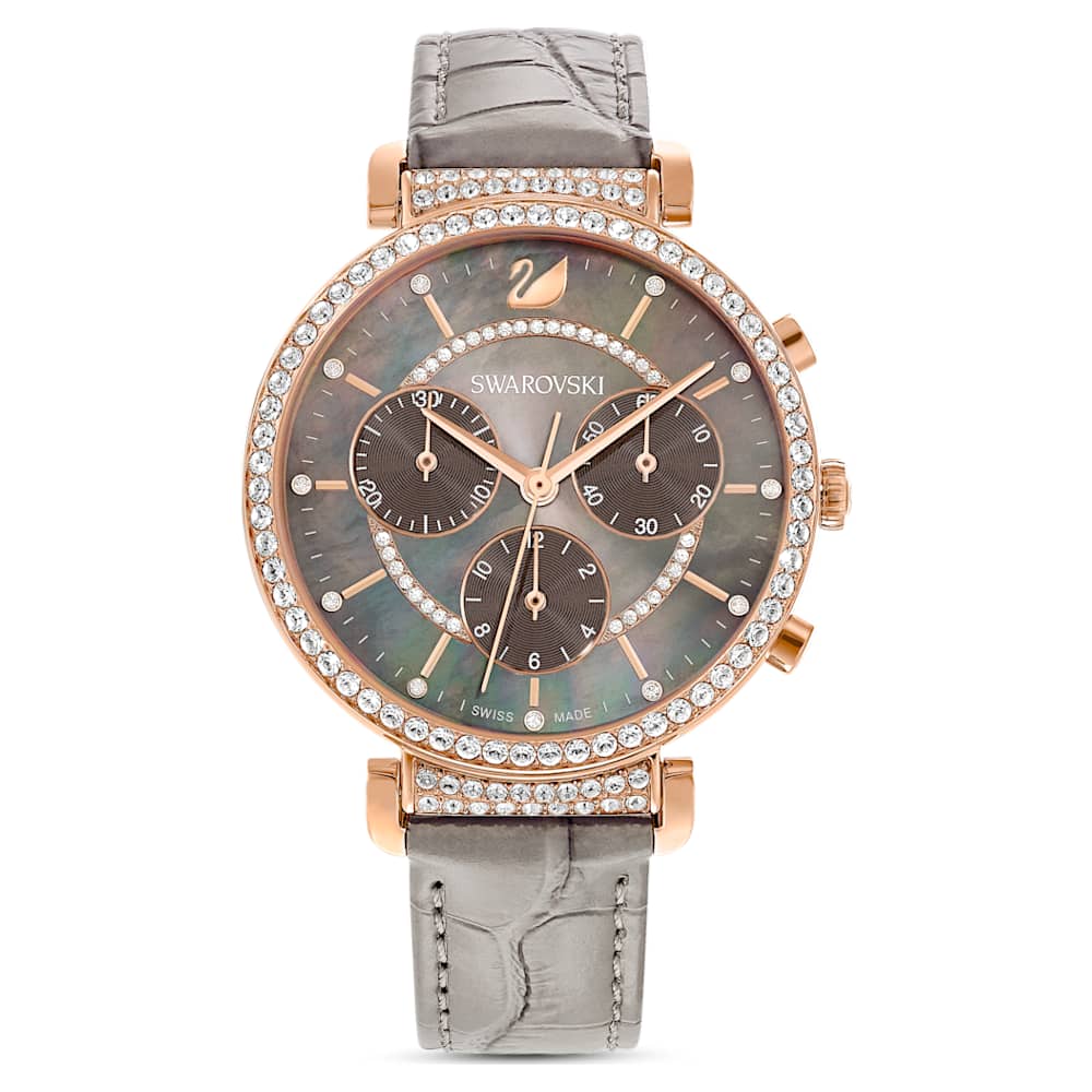 Passage 36mm / Mother-of-Pearl / Grey | Mother-Of-Pearl Dial
