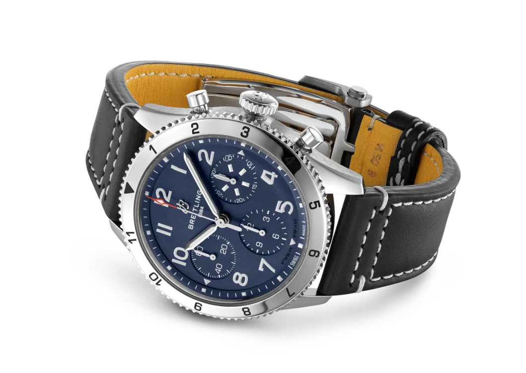 Classic Avi Chronograph 42mm / Blue | Blu chrno Dial