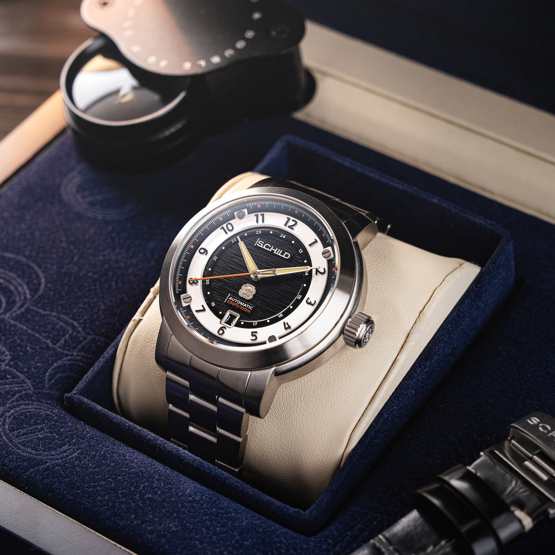 HEINRICH SWISS AUTOMATIC LIMITED EDITION LIMITED EDITION BLACK / STAINLESS STEEL