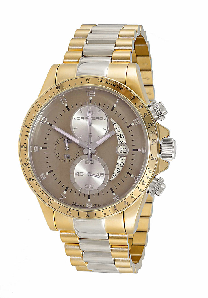 WINNER CIRCLE Brown-Silver/2-Tone Gold | Brown Dial
