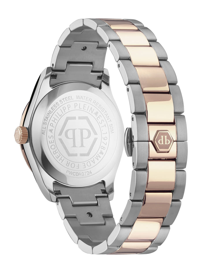 QUEEN 38MM Silver / Stainless Steel | Silver Dial
