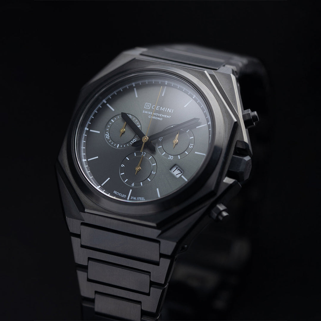 Chrono Black Black | Black Dial