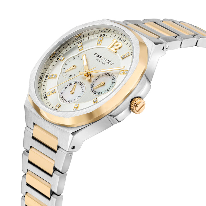 Classic 36mm / Yellow Mother-of-Pearl / Silver and Gold Yellow Mother-of-Pearl D