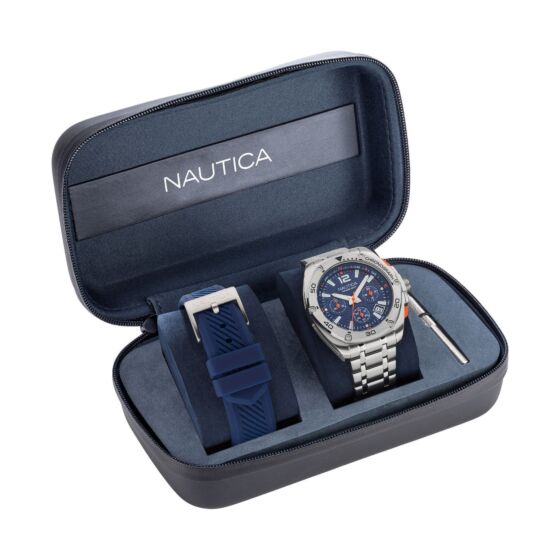 Tin Can Bay Blue Dial