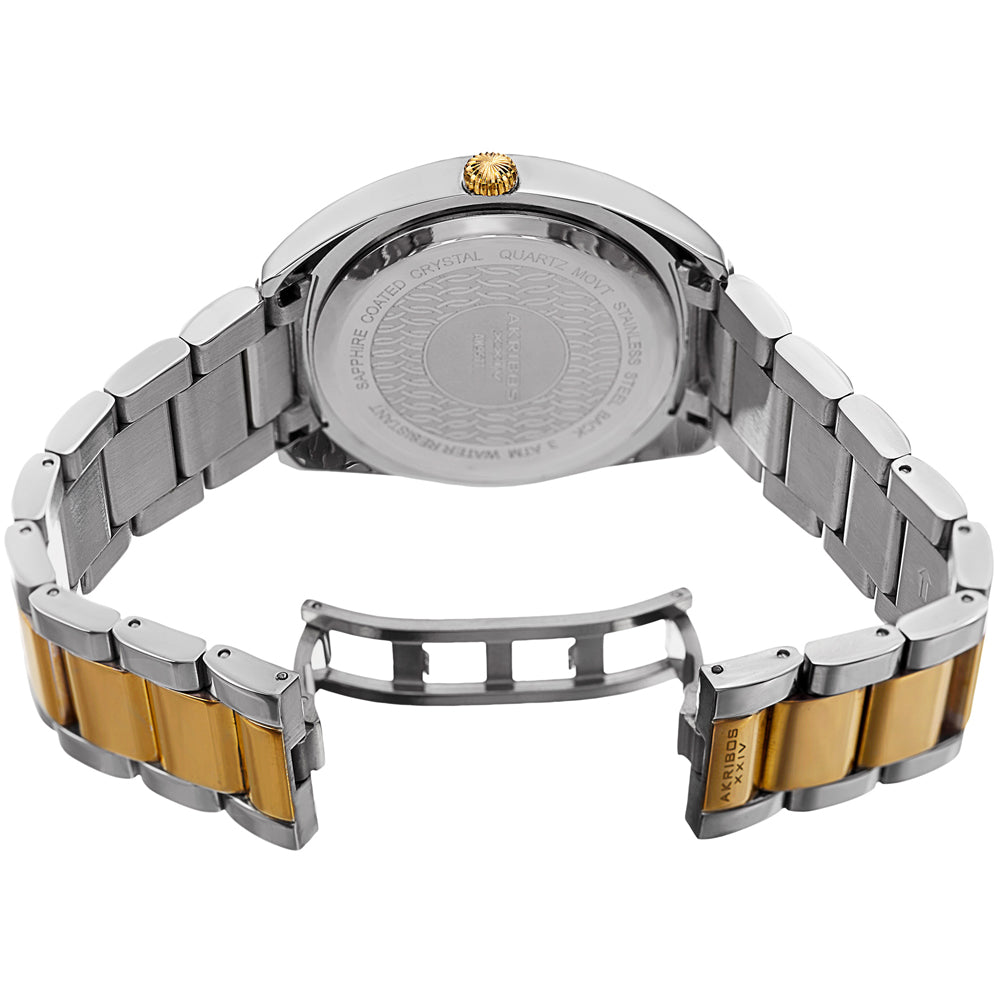 Dress-AK957TTG Two-tone (Silver-tone and Yellow Gold-tone)/Stainless Steel | Blu