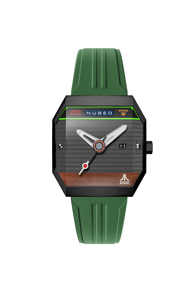 Console Automatic Atari 2600 Limited Edition Grey / Rubber Strap | Grey Dial
