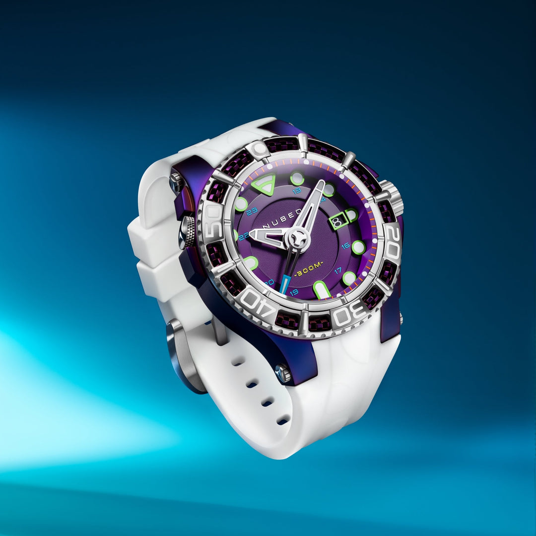 Manta Automatic Limited Edition Purple / Silicone | Purple Dial