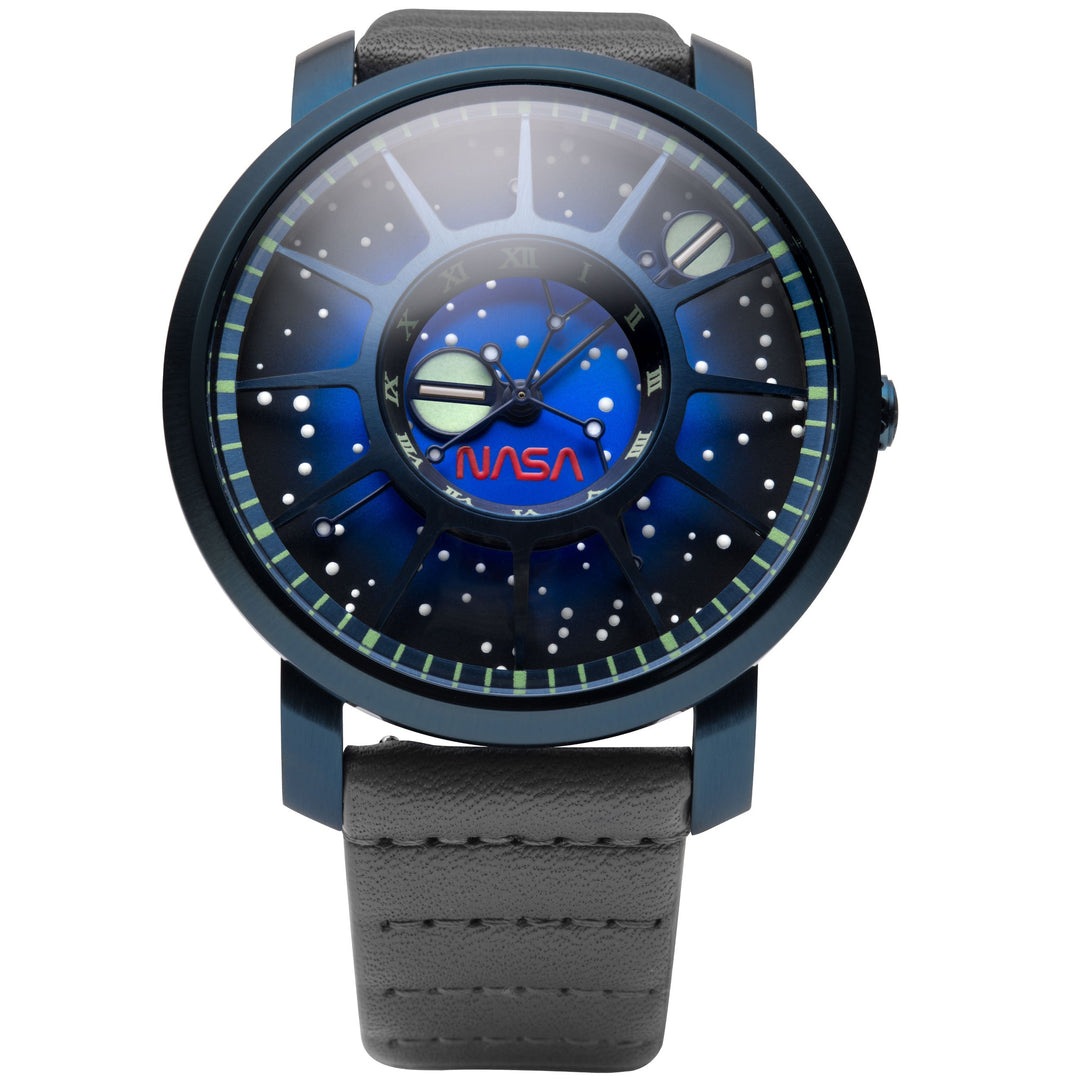 NASA Trappist-1 Automatic Sapphire Blue Supernova Blue Dial