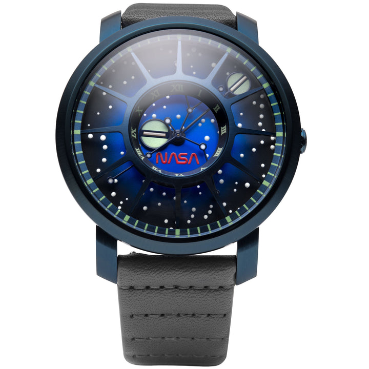 NASA Trappist-1 Automatic Sapphire Blue Supernova Blue Dial