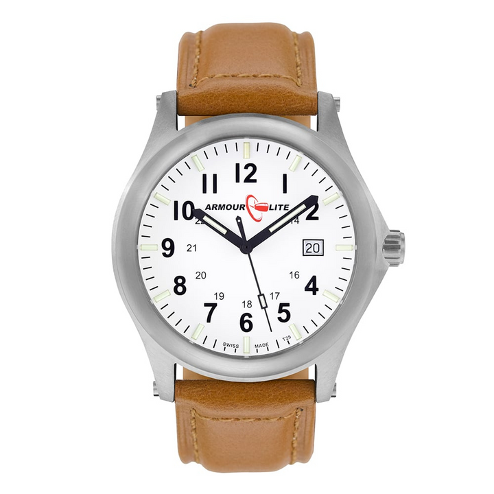 Field Series (Tritium & Armourglass) AL126 Steel Case / White Dial | Arctic Whit