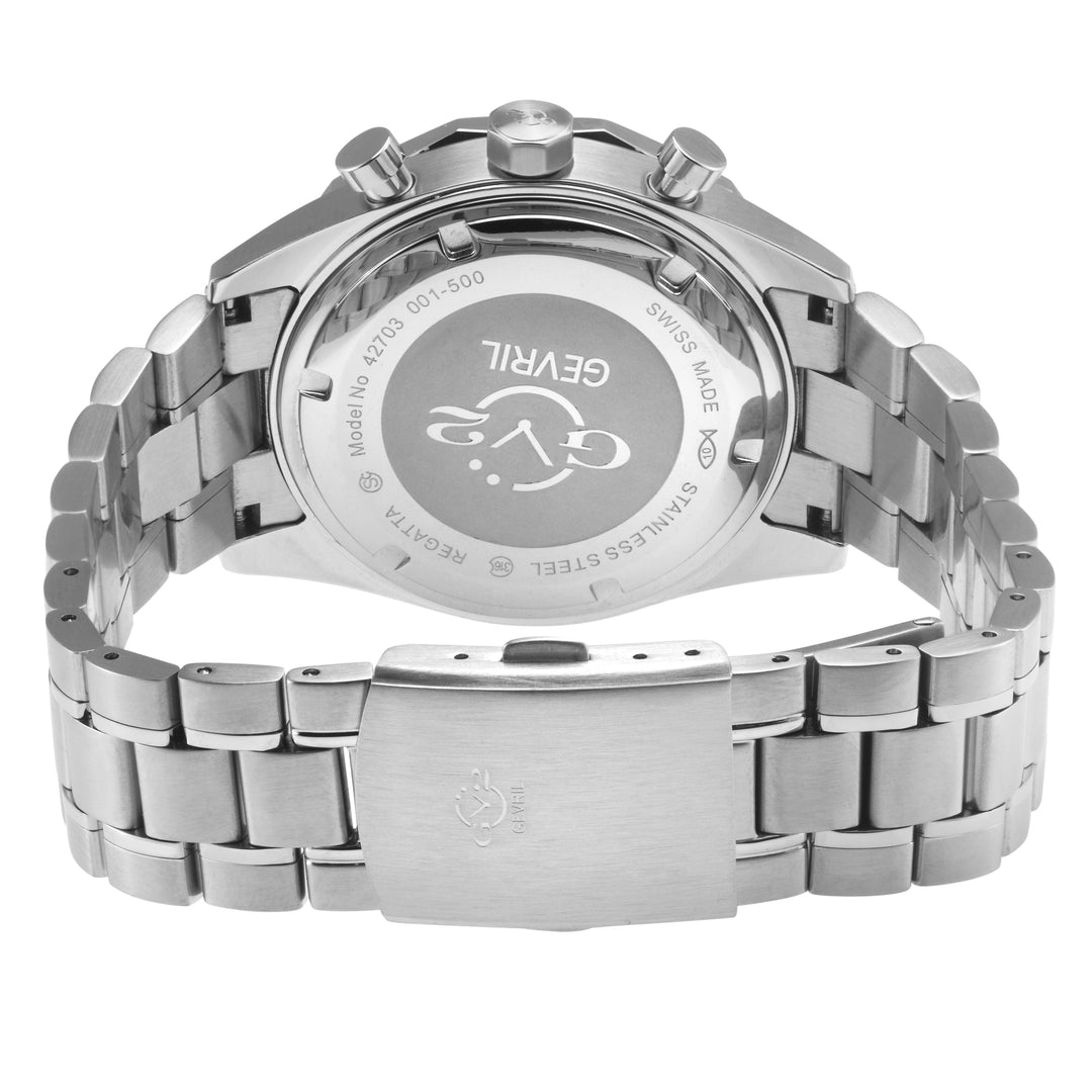 Regatta GV2 Swiss Quartz,Tide cycle indicator, Green dial, 316L Stainless Steel 