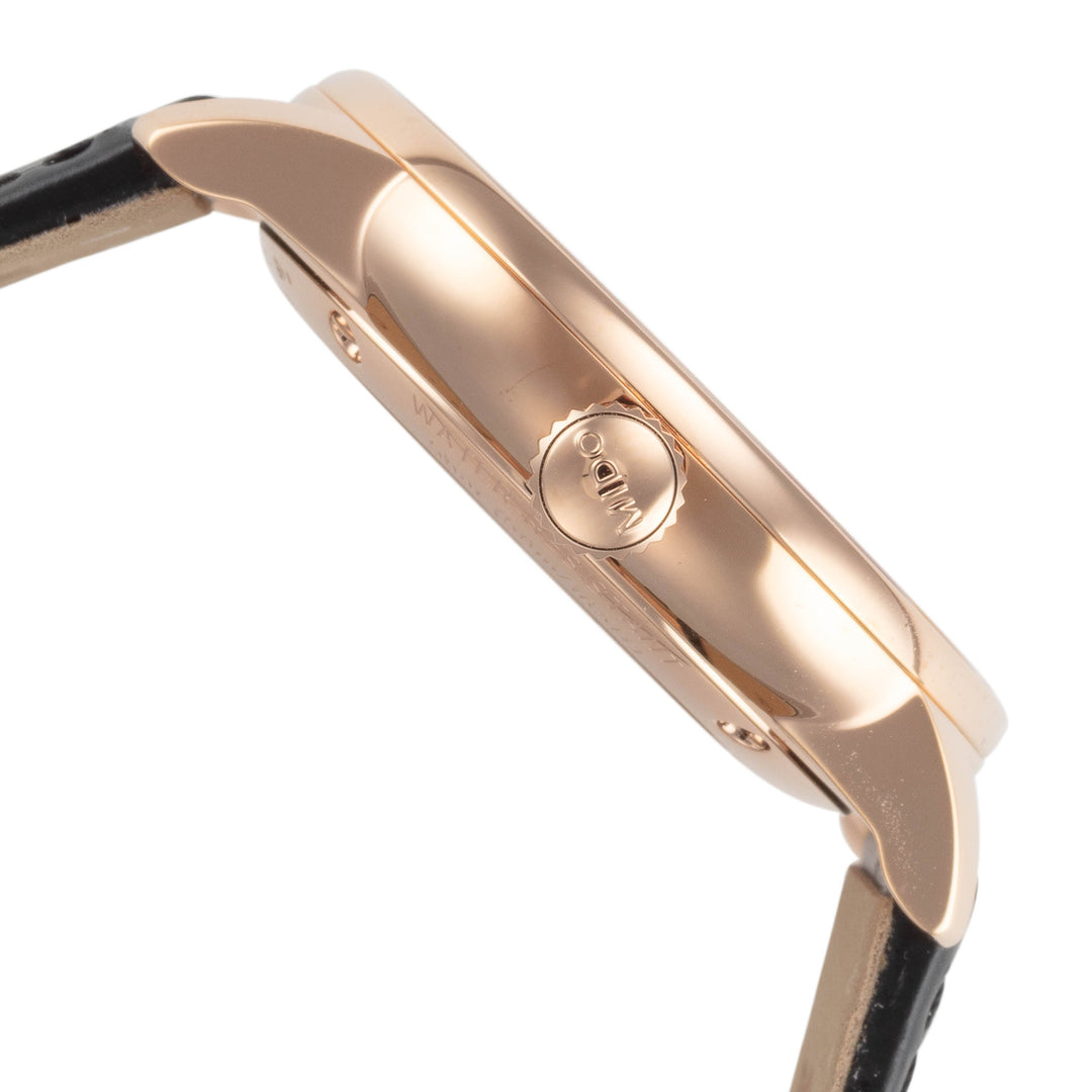Baroncelli 39mm / Silver / Black | Silver Dial