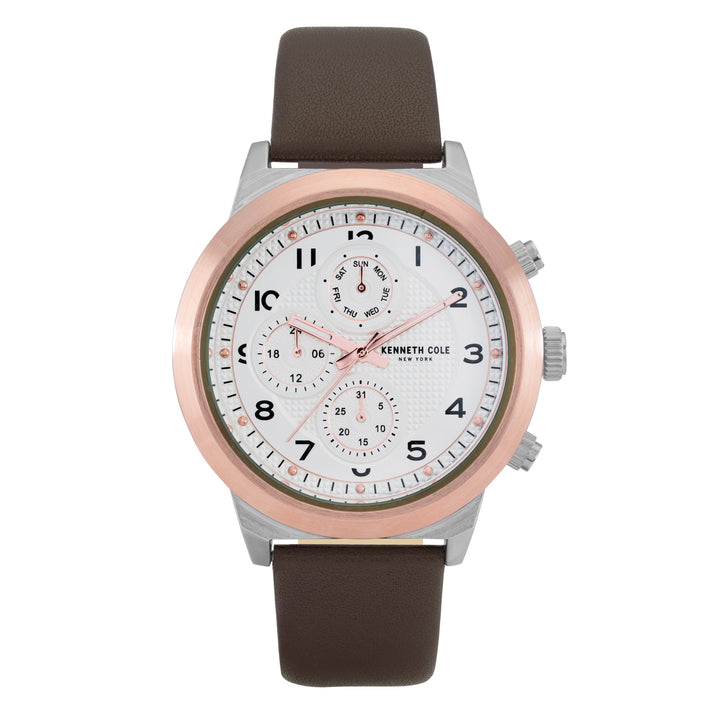 Classic 47 mm / Silver / Brown Silver Dial