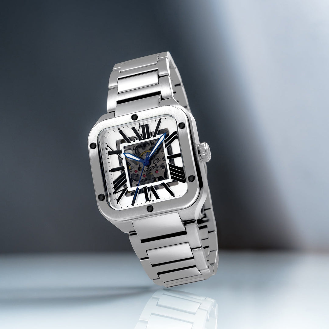 Engineer Lennox Skeleton Automatic White / Stainless Steel | White Dial
