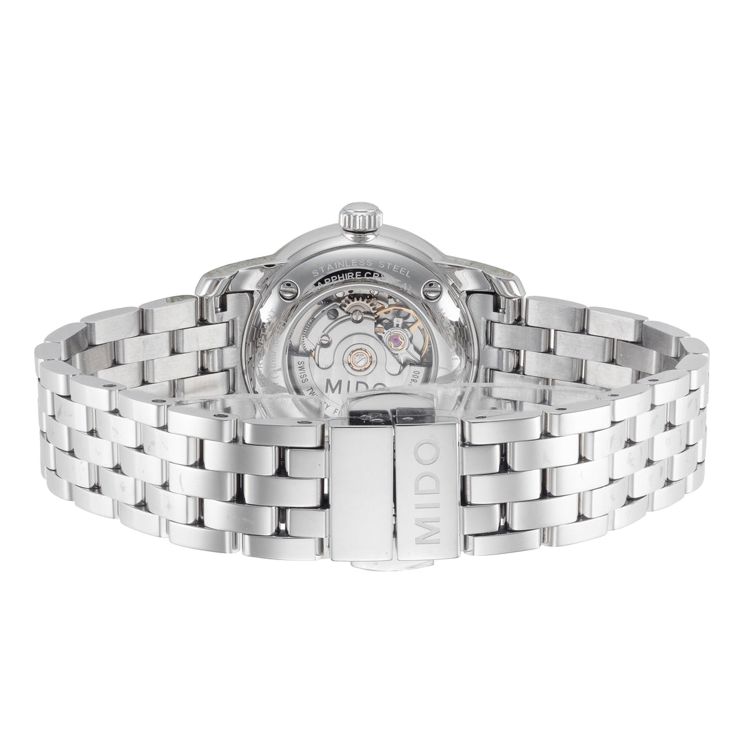 Baroncelli 29mm / White / Silver | White Dial