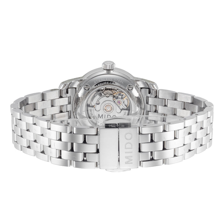 Baroncelli 29mm / White / Silver | White Dial