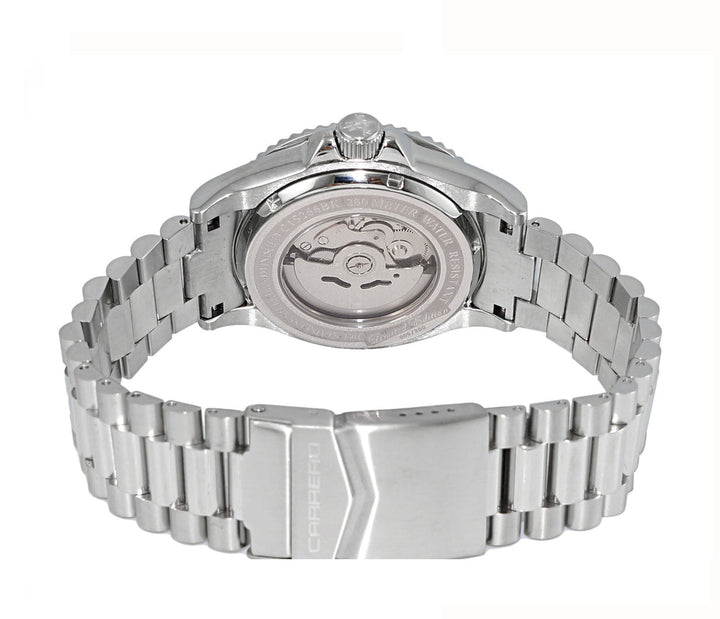 Catania MOP Silvertone-Black | Black Dial