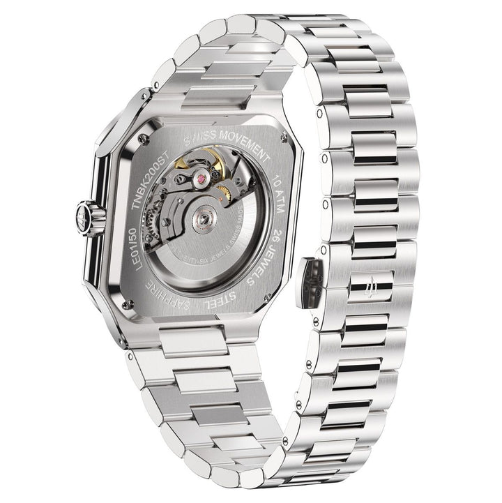 Tenuis Ultra-Thin Swiss Movement Automatic Grey Bezel  Dark Grey Dial