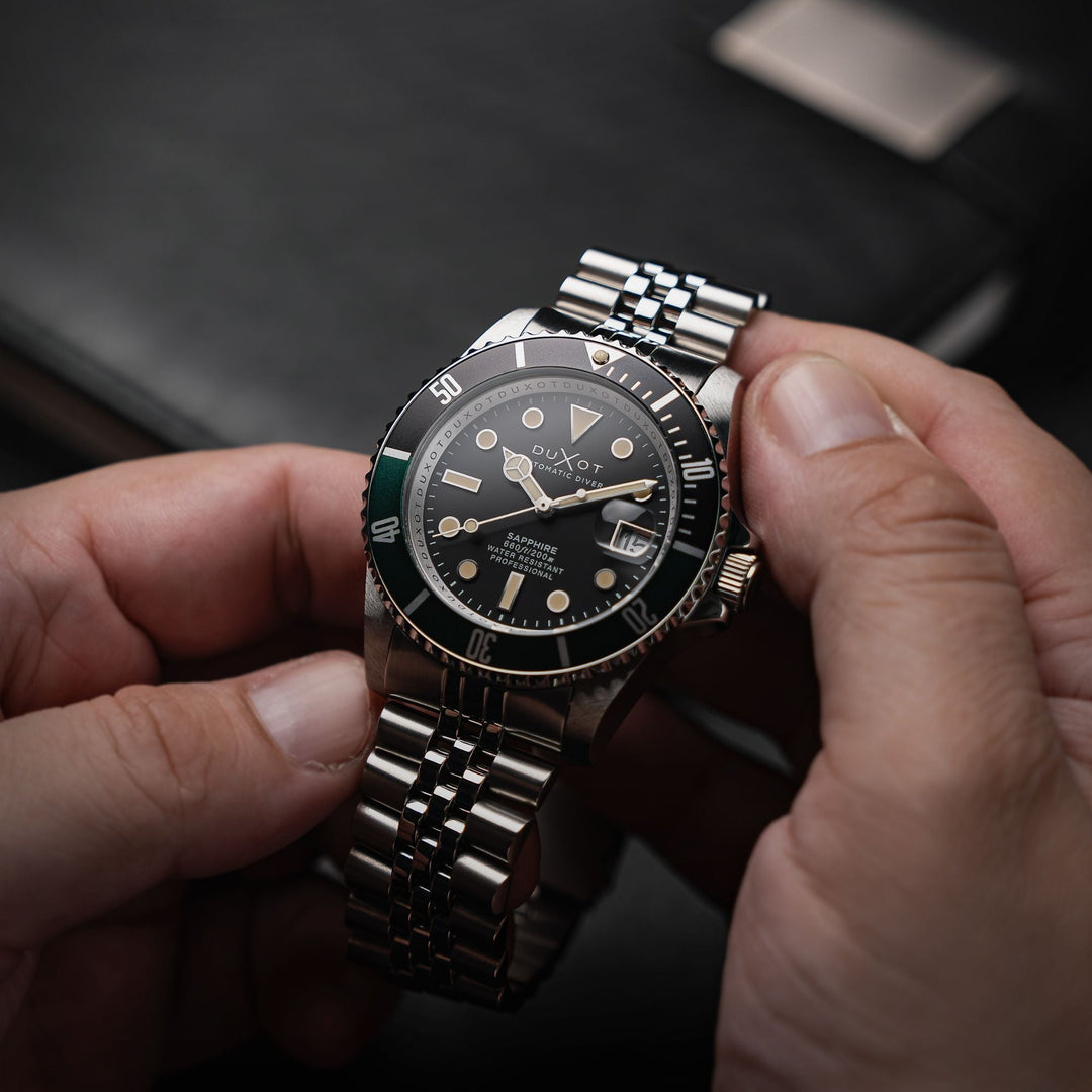 Atlantica Diver Automatic Black / Stainless Steel Black Dial
