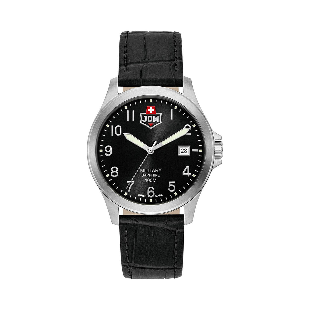 Alpha I Black dial, black leather Black Dial