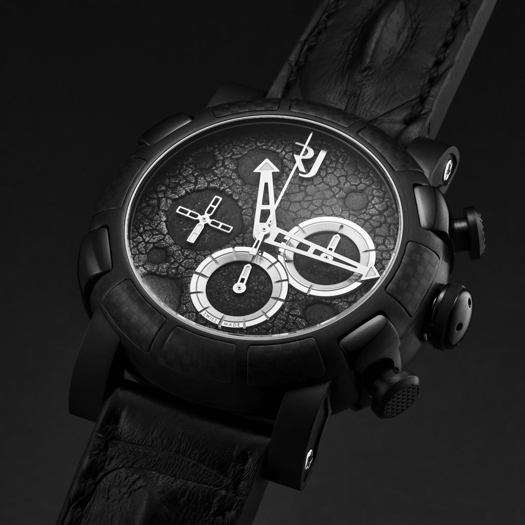 Moon dust RJMDCH.101.20 / Black | Black Dial