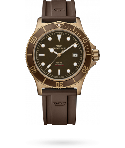 Combat Sub Bronze 42 mm / Brown / Brown Brown Dial