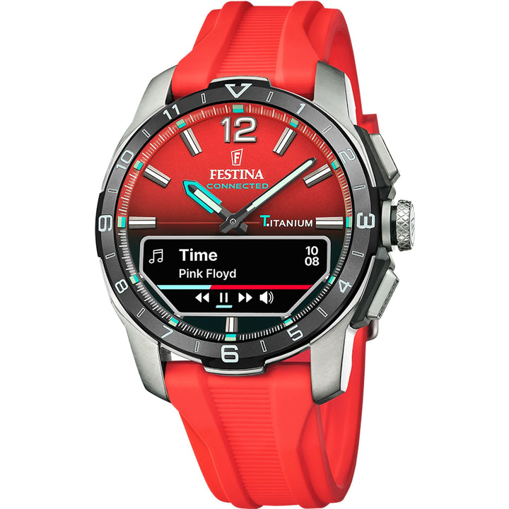 CONNECTED Red / Plastic | Red Dial