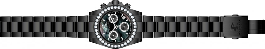 Elite Diamond Black Mother-of-Pearl dial / Black Stainless Steel Bracelet Black 