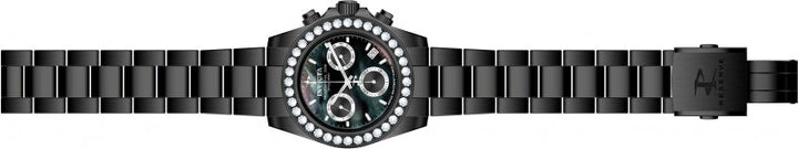 Elite Diamond Black Mother-of-Pearl dial / Black Stainless Steel Bracelet Black 