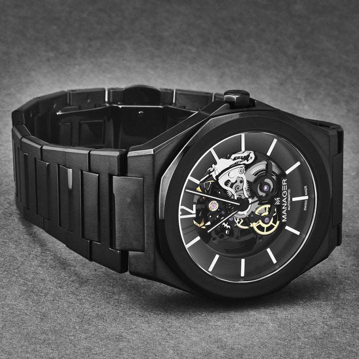 Open mind MAN-RO-09-NM / Black | Black Dial