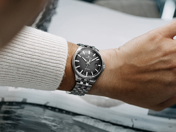 Meister S Automatic 36 Black Dial / Stainless Steel Bracelet Black Dial