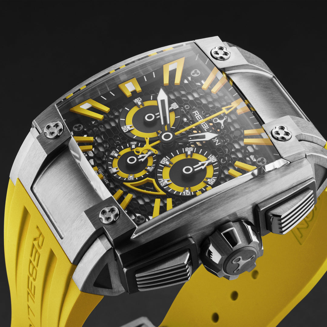 Re1 2.0 RBRE12CH.TI.YW / Black Yellow | Black Yellow Dial