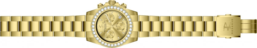 Elite Diamond Gold dial / Gold Stainless Steel Bracelet Gold Dial