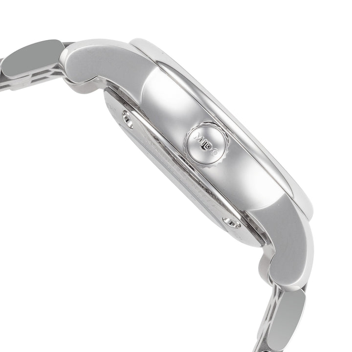 Baroncelli 29mm / White / Silver | White Dial