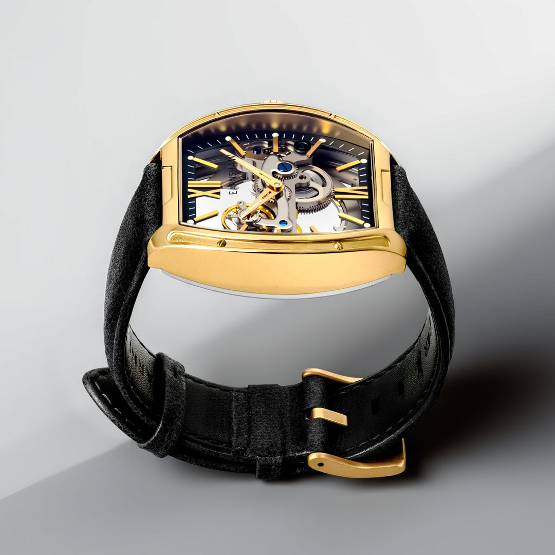Nobility Knightsbridge Automatic Black / Leather Black Dial